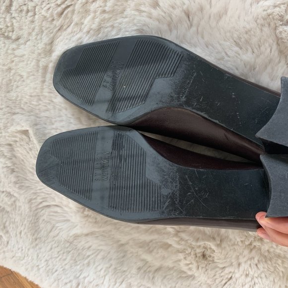 Stuart Weizman brown leather pumps 5.5 35.5 - Picture 7 of 10